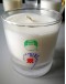 245ml Glass Candle with Transparent Sticker