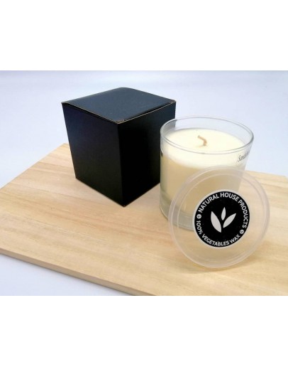 245ml Glass Candle with  Box