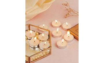 Illuminate Sustainably: The Charm and Benefits of Vegetable Wax Tealights Candles